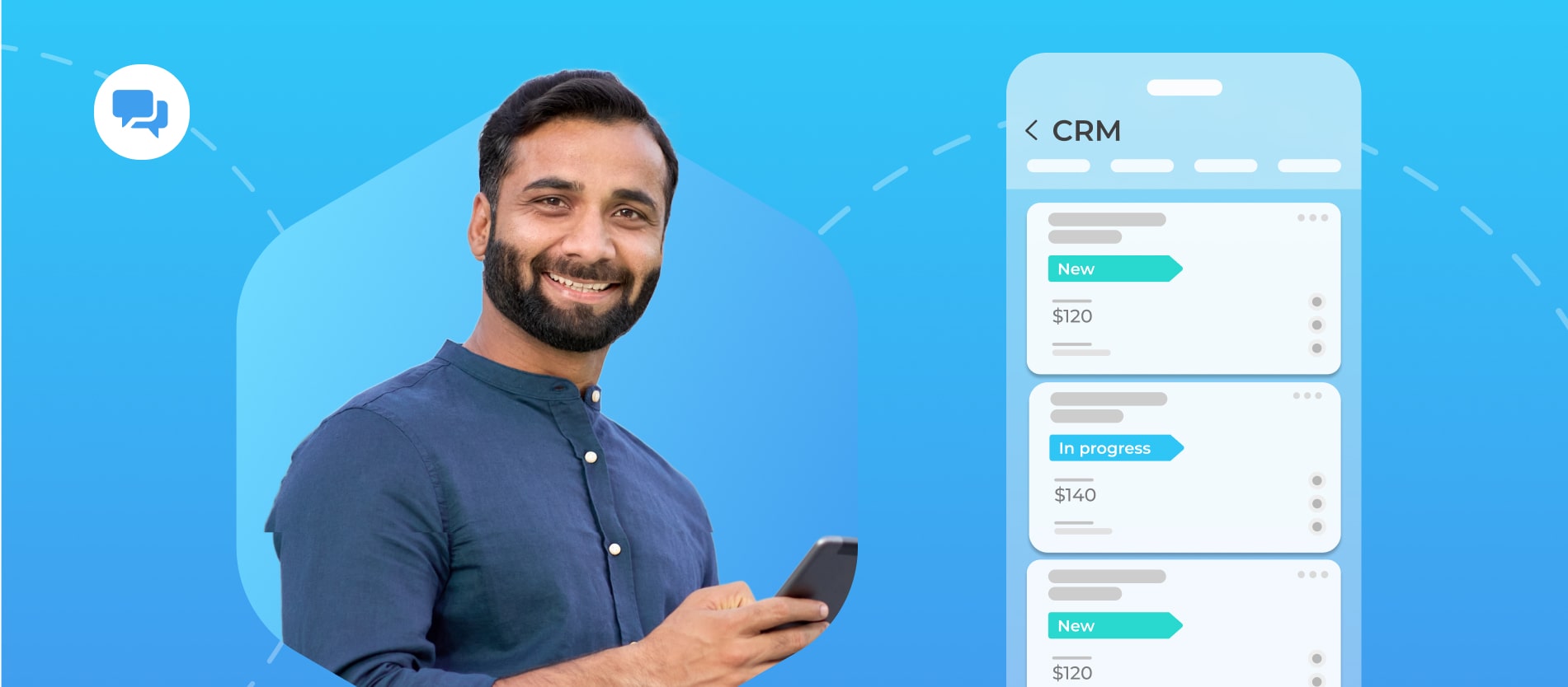 CRM proactif dans l'application mobile Bitrix24